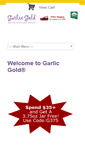 Mobile Screenshot of garlicgold.com
